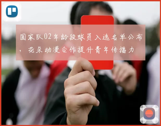 国家队02年龄段球员入选名单公布，花朵动漫合作提升青年传播力